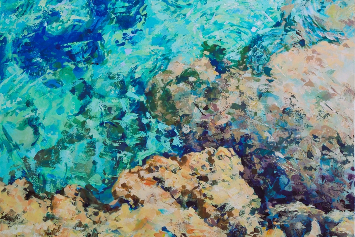 Mladi izlažu: Marina Mužinić u Zoni prikazuje sraz plave svjetlosti mora i čvrstoće stijena